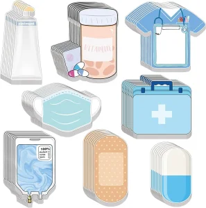 Wholesale Blue Medical-themed Sticky Notes