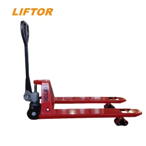 Pallet Truck for Sale PU Wheels Adjustable Manual Hydraulic Push Hand Pallet Truck Pallet Jack 5000kg with CE