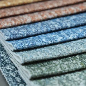 Custom-Designed Dyed Polyester Upholstery Fabric