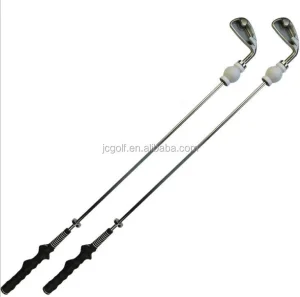 Iron Adjustable Golf Swing Trainer Stick