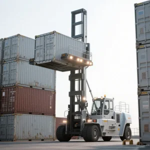 9-Ton 8 Layer Empty Container Handler H90ec-7 for Sale