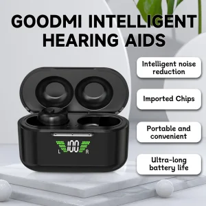 Cic Bluetooth Digital Hearing Aids for Deaf Rechargeable Hearing Aid