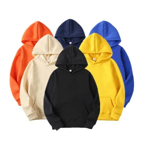 YUKAIHE 220G Custom Logo Men's Fleece Hoodie