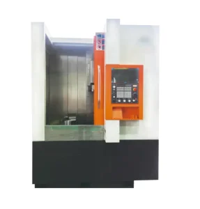 Industrial CNC Lathe Machine Featuring Taiwan Syntec Control System for Precision