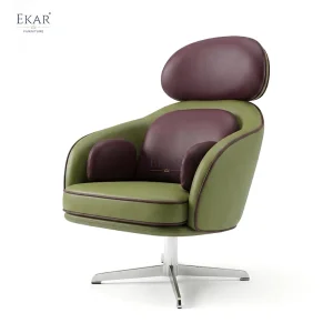 EKAR Designer Lounge Chair Modern Accent Armchair