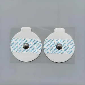 Venta caliente de alta calidad electrodo de ECG desechable de espuma y no tejido para hospital con pestaña