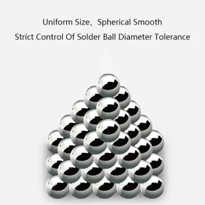 Environmentally Friendly Lead-Free With Different Sizes BGA Solder Balls For Computer Motherboard Repair And PCB Welding