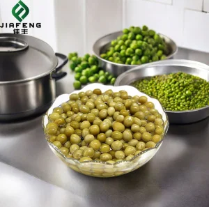 2024 New Wholesale Canned Green Peas Healthy Organic Tin Packing Can Food in Brine