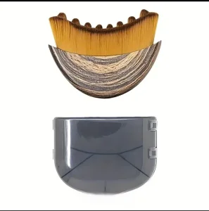 Portable Beauty Tool Face Dry Brush Facial Contour Massager