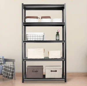 5 Layer Steel Calabash Rack for Tire Storage Corrosion Protection Powder Coating Finish Warehouse Rack for Workshops