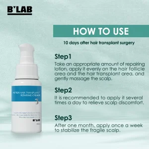 OEM Manufacturer Scalp Care Transplant After Care Series After Transplant Smoothing Cleanser