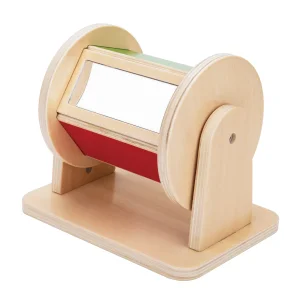 Montessori Wooden Spinning Drum Toy