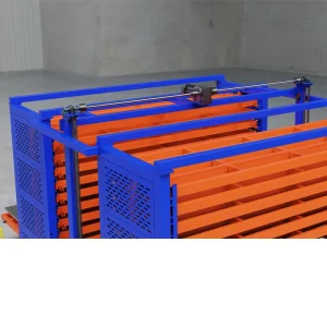 Advanced Dual-Tower Sheet Metal Storage and Laser Cutting System