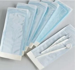 2.25 X 2.75 Inch Self Sealing Sterilization Autoclave Pouch Bags with Indicators