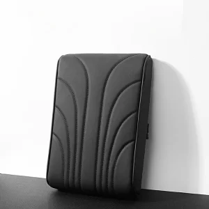 Car Center Console Cover Smooth Leatherette Fabric Car Armrest Cover Cushion