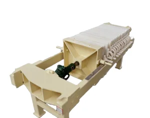 Type 320 Jack-Operated PP Plate And Frame Hidden Stream Filter Press