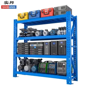 Heavy Duty Warehouse Storage Rack 1000kg Per Layer Loading Capacity Adjustable Industrial Steel Pallet Racking System