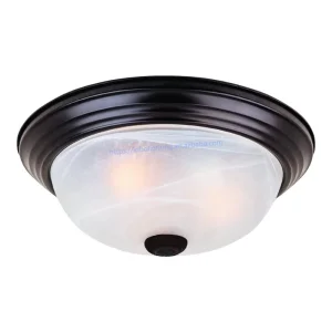 Modern 2-Light Flush Mount Ceiling Light