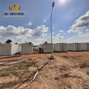 Low Cost House Construction Porta Cabin Accommodation Units