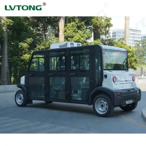 Electric Mini Car for Adults Small Compact Vehicle with Music Player