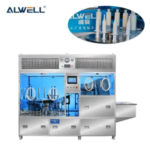 Veterinary Paste Syringe Filling Machine for Oral Dosing High-Speed Plastic Syringe Automation Alwell Solution