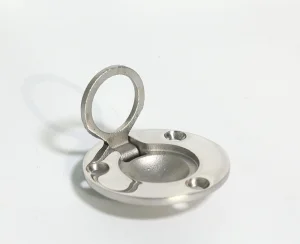 Flush Mount Handle Lifting Ring Pull Round Ring Handles Boat Hatch Stainless Steel Latch