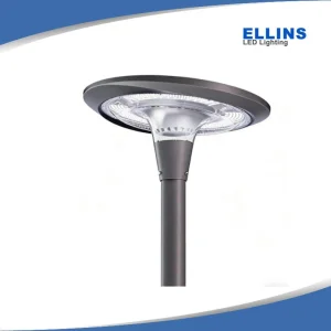 Lámpara Solar de Jardín UFO Integrada 15W 20W Luz Solar de Poste Superior de Energía Sostenible