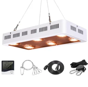 1800W COB LED Grow Light Indoor Plant Light Full Spectrum LED Growing Light Fixtures with Daisy Chain for Veg and Flower
