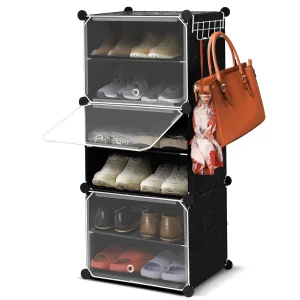 Custom Waterproof Folding Shoe Cabinet Portable Organizer