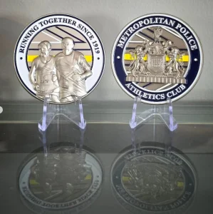 4. High-Quality Hard Enamel Challenge Coins for Police Department