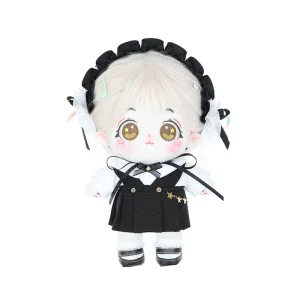 Hot 20cm Custom Cotton Stuffed Doll College Lolita Dress