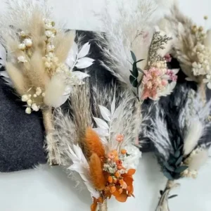 Autumn-Themed Christmas Easter Halloween New Year Festivities Gift Dried Flower Bouquet