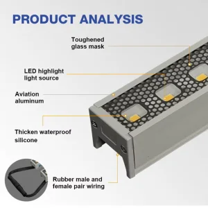 LED Wall Washer with DMX512 LED Lighting Control LED Light