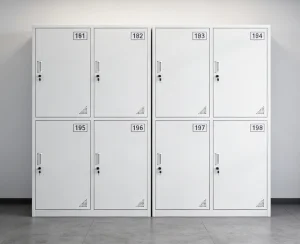 Modern Metal Locker Steel Gym Dressing Room Storage Cabinet School Uniform Cabinet for Apartment Home for Bedroom Furniture