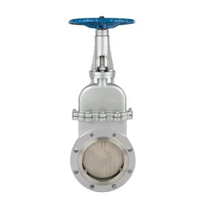 Dmz Model Slurry Sealing Unidirectional Knife Gate Valve for Medium Temperature Conditions