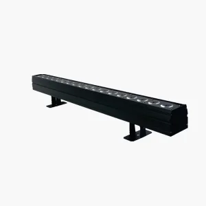 Professional 18pcs*10W Rgbw 4in1 Led Wall Washer Light Linear Dmx Wash Dj Equipment Ip65 Waterproof matrix bar