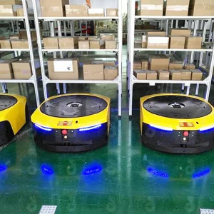Agv Reel Rack 2000kg Per Arm Heavy Duty Cable Drum Robot Ready Cantilever Storage