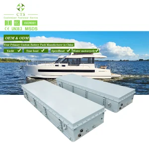 CTS Custom High Voltage 525V 230Ah Marine Lithium Battery Pack 120kWh System for Luxury Yacht &amp; Catamaran Direct Supply