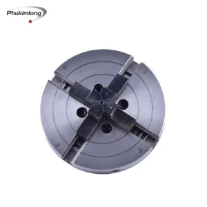 PHUKIMLONG CK5B 5inch 4 Jaw Woodworking Linkage Chuck Scroll Chuck Self Centering Wood Lathe Chuck
