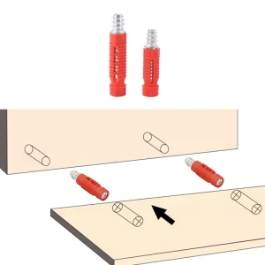 Quick Assembly Furniture Connector Fasteners