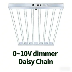 Dimmable 720W IP65 Bloom LED Grow Light Foldable Sanan Full Spectrum PC Cover Supplemental Lighting for EU US Market