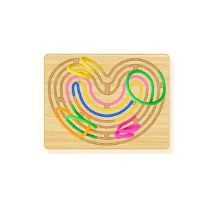 Double-Sided Bamboo Activity Board