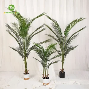 120-200cm Factory Artificial Palm Tree Nearly Natural Artificial Plant Tree Faux Plant Artificial Palm
