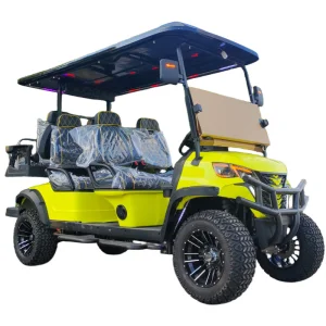 Gasoline Powered 6 Passenger Gas Golf Cart Multi Seater Commercial Buggy Heavy Duty for Sale