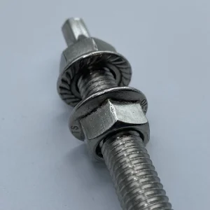 M8 M10 M12 Double Head Thread Hanger Bolt PV Tile Roof Mount System Metal Solar Mounting