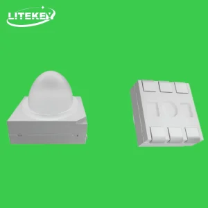 RoHS Compliant Plcc6 5050 SMD LED with Lens 30 Degrees Angle for Automotive Turn Light