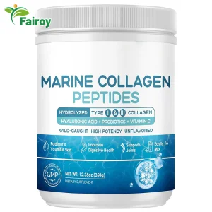 Private Label Marine Collagen Peptides Powder Hydrolyzed Protein Supplement Multi-Ingredient Collagen Complex for Beauty Drink