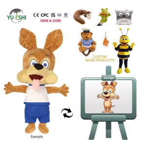 Customized Enterprise IP Mascot Plush Toys