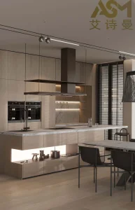 Modern Cabinet System for Flexible Kitchen Layout