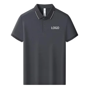 Customizable Summer Polo Shirt for Breathable Business Attire